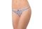 Міні-стрінги жіночі "Квіточки з білим мереживом"